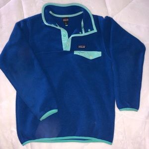 Girls’ Micro D Snap-T Fleece Pullover